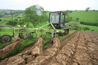 ploughing